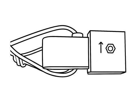 Attach the retaining tool